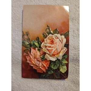 Embossed Flowers, Barto P.A. Posted, Post Card